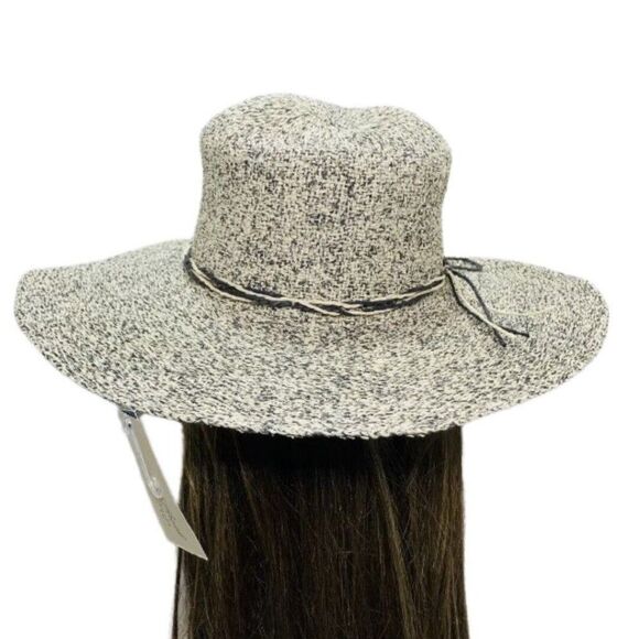 Universal Thread Women’s Tan Wide Brim Adjustable Cooling Sun Hat Fedora - Picture 3 of 8